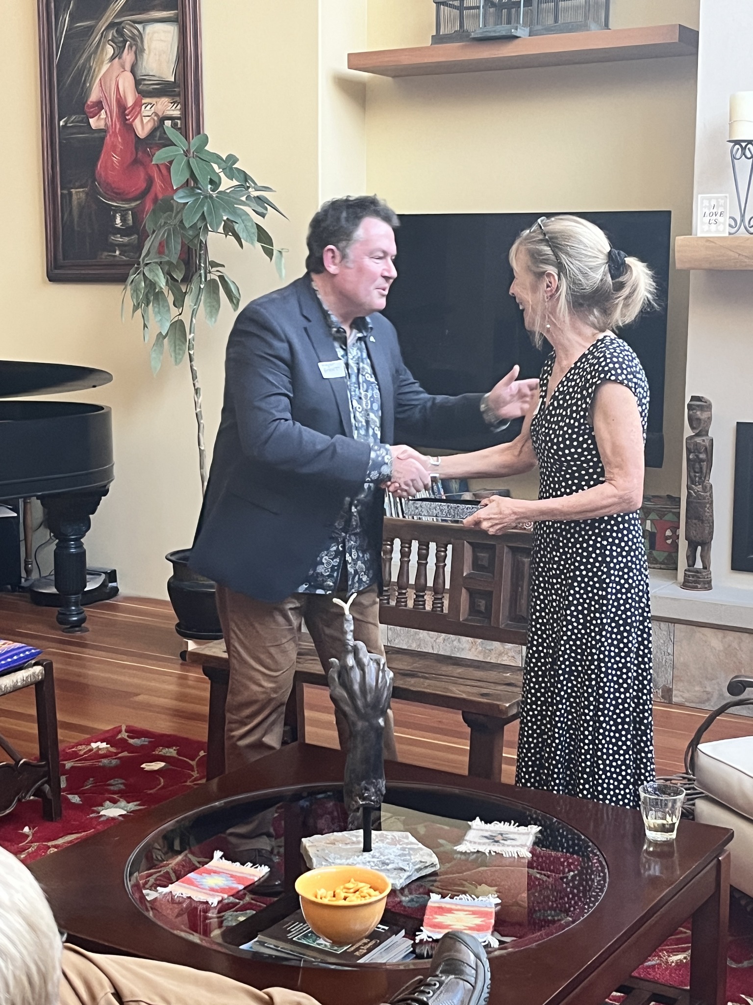 Palmerston North, NZ Delegation Visit 2023: Dinner at Melissa Blunt’s House