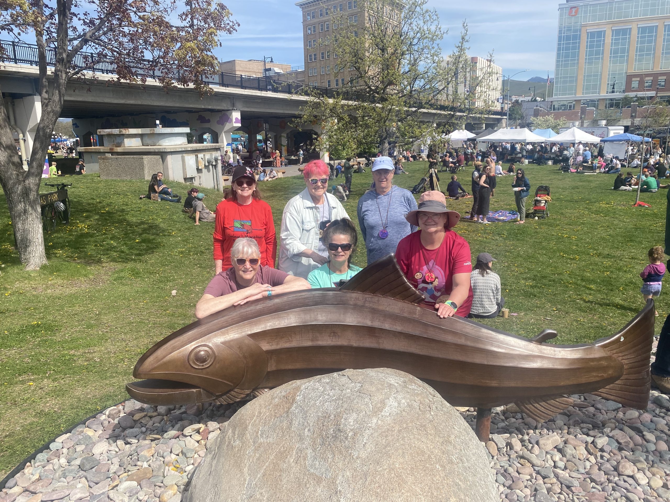 Art on the Run Finishers with Trout 2